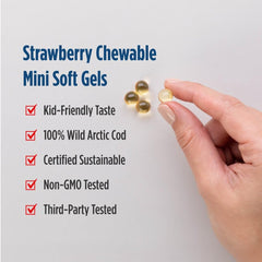 Nordic Naturals Children’s DHA label highlights Arctic cod source