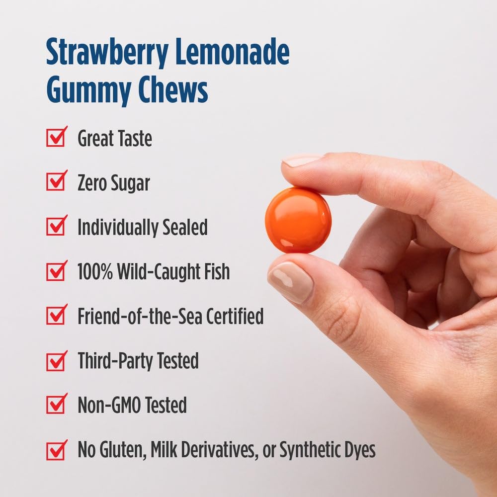 Nordic Naturals gummies deliver omega-3s with lutein and zeaxanthin for visual support