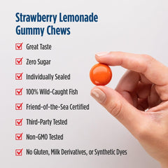Nordic Naturals gummies deliver omega-3s with lutein and zeaxanthin for visual support