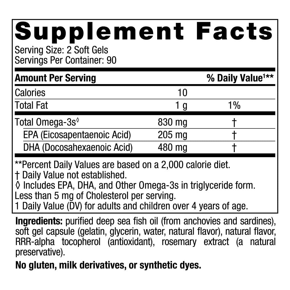 Nordic Naturals DHA Strawberry soft gels pour highlights easy daily consumption