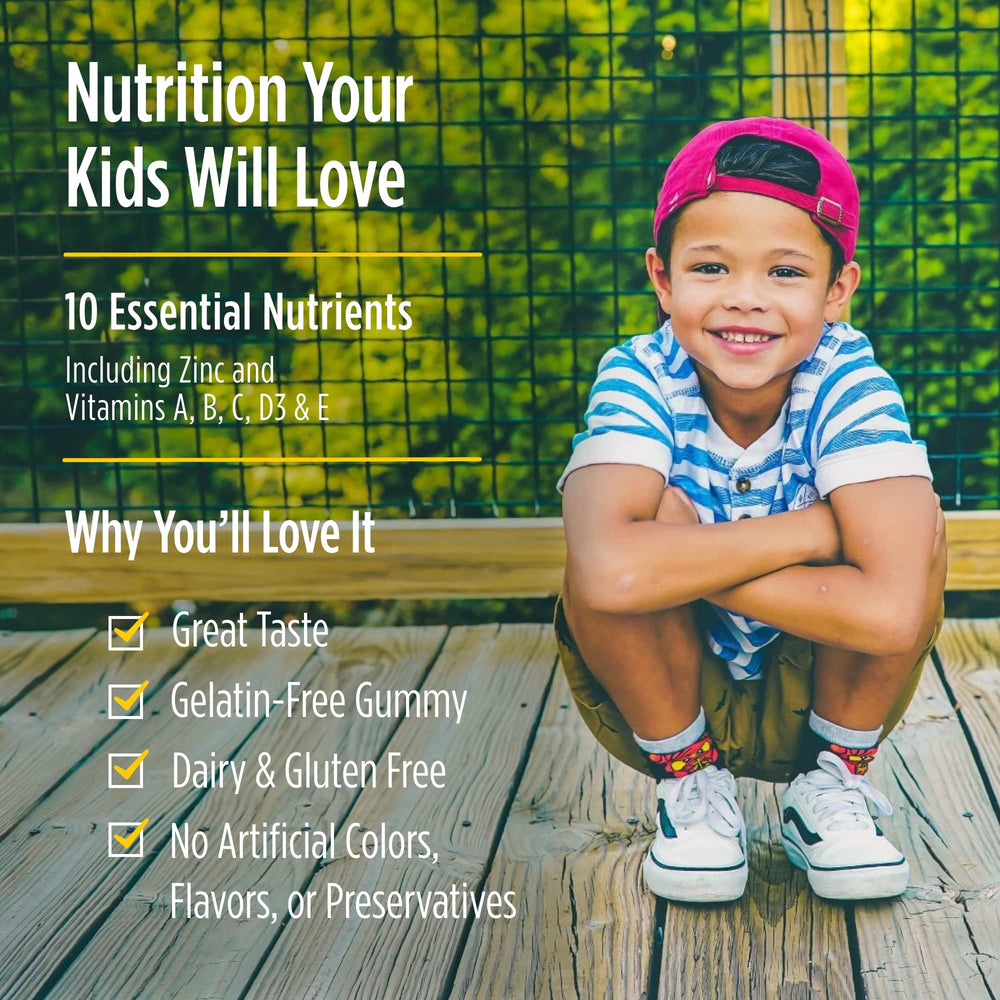 Nordic Naturals Nordic Berries packaging highlighting non-GMO and vegetarian.
