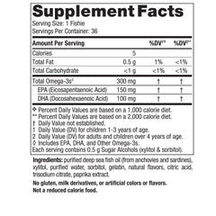 Nordic Naturals Omega-3 Fishies foil packs enabling easy on-the-go dosing