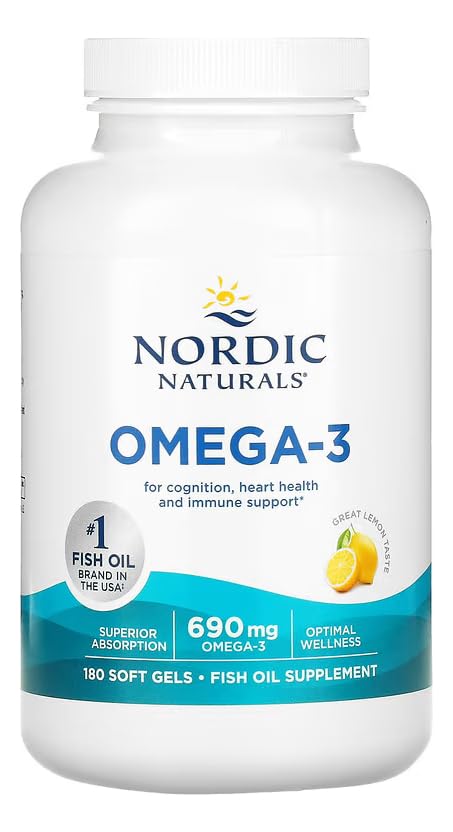 Detail of Nordic Naturals label with non-GMO seal.