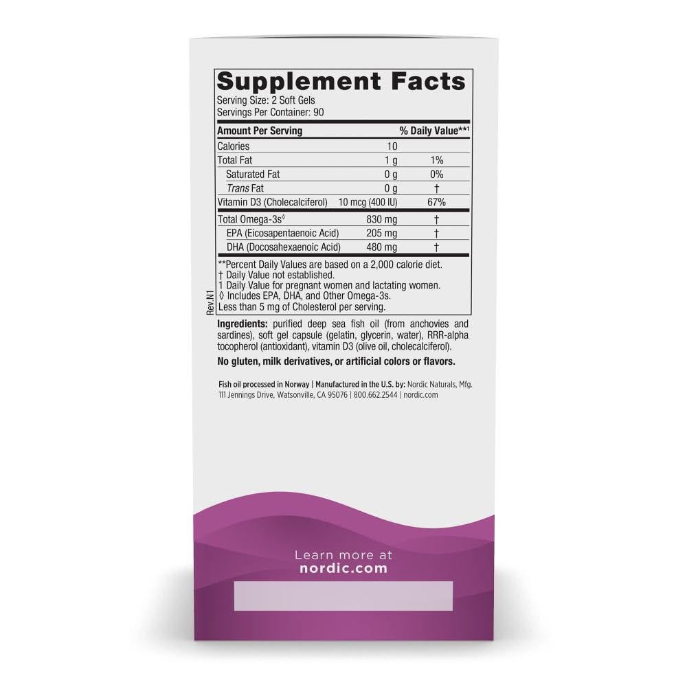 Nordic Naturals Prenatal DHA soft gels closeup, small capsules for easy swallowing