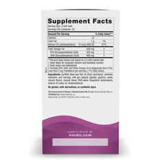 Nordic Naturals Prenatal DHA strawberry soft gels offer convenient strawberry-flavored omega-3 intake.