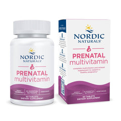 Nordic Naturals Prenatal Multivitamin bottle shown for daily nutrient support