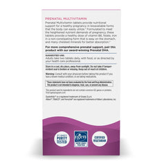 Nordic Naturals prenatal multivitamin packaging open showing 60-tablet supply