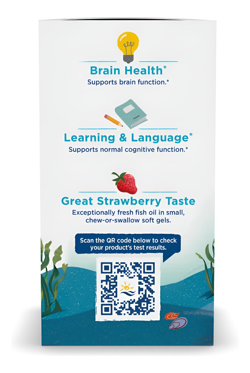 Purity seal indicates third-party testing for quality and freshness.