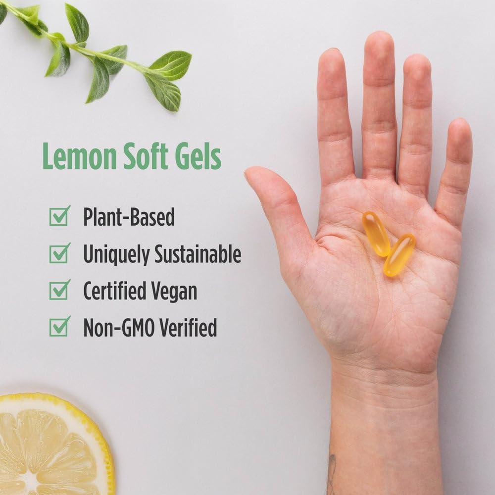 Label emphasizes vegan sourcing and purity for clean omega-3 intake