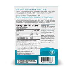 Close-up of Tropical Fruit Gummy Chews for easy, sugar-free omega-3 intake