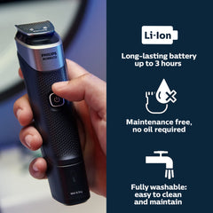 Norelco Multigroom 5000 extra-wide hair trimmer for larger areas