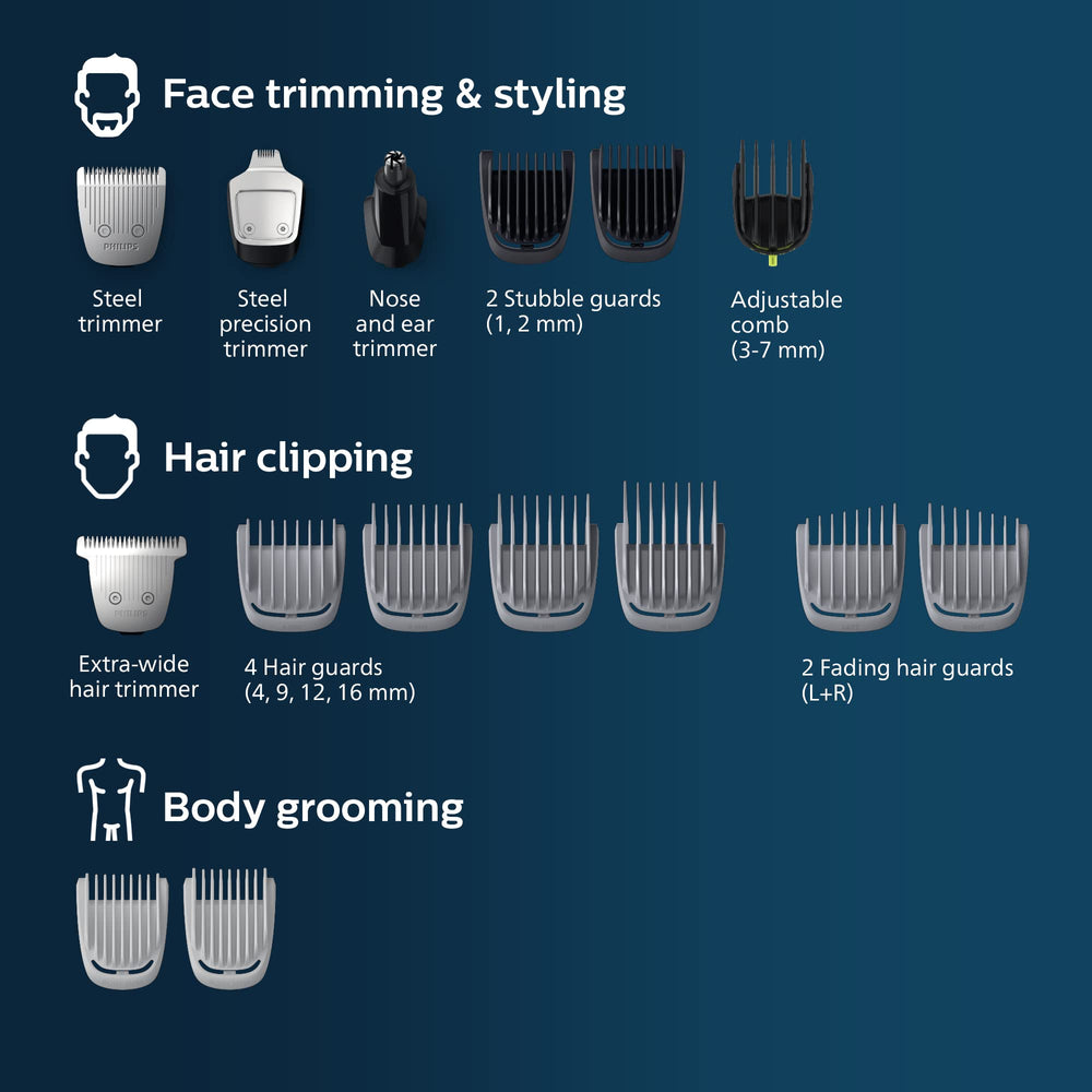 Norelco Multigroom 5000 nose and ear trimmer for precise grooming