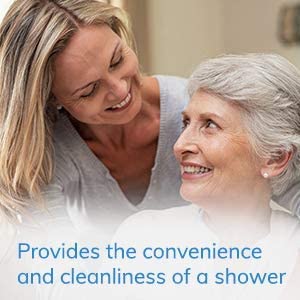 No-Rinse skin-moisturizing result on clean skin.