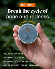 Norse Organics Arctic Marigold flowers used to soothe redness.