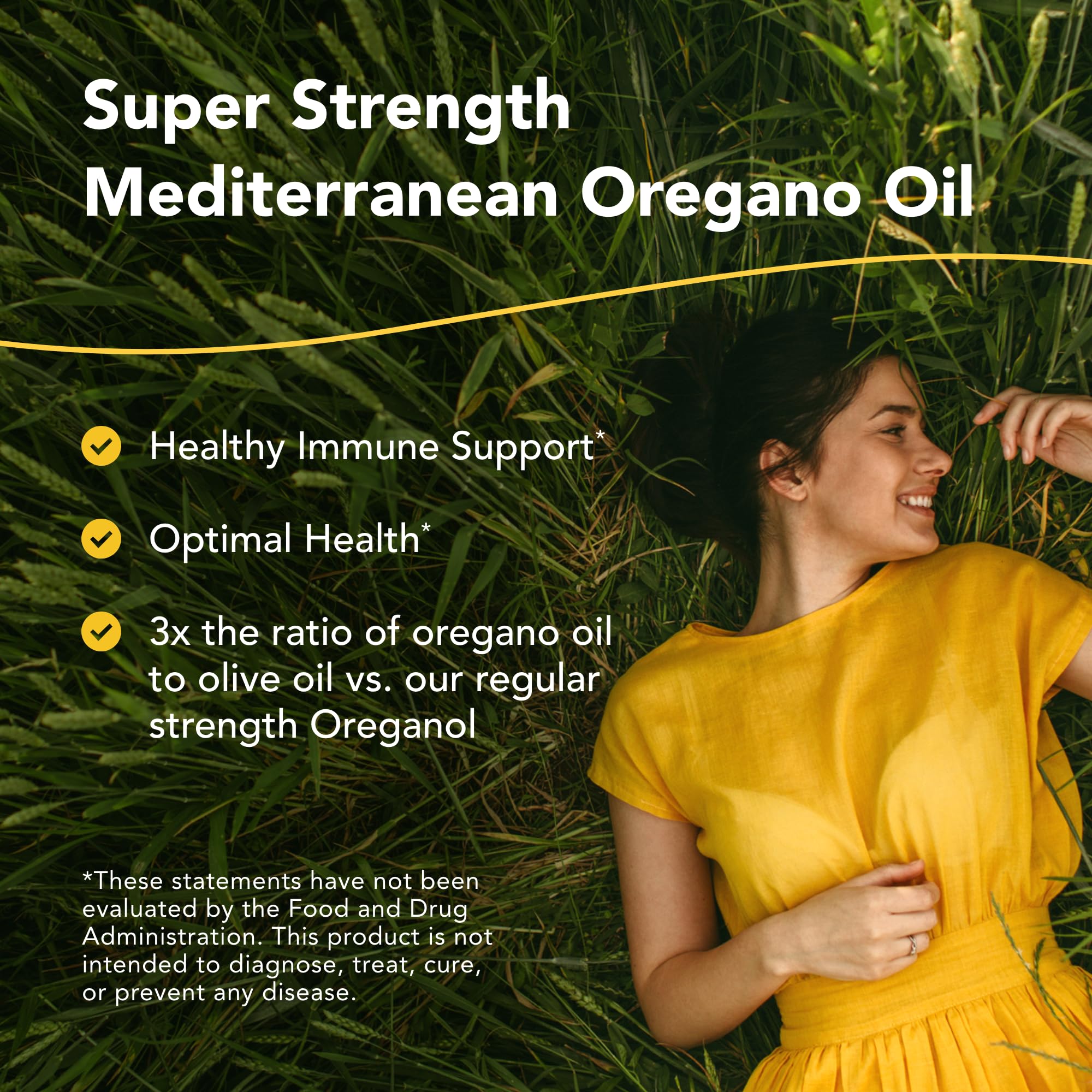Oreganol P73 dropper highlights concentrated oregano oil for potent flavor and supplement.