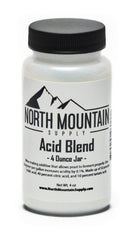 North Mountain Supply AB-4oz acid blend jar with tamper seal for fresh wine making.