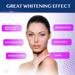 NORTHERN CROWN COSMETICS glutathione pills label close-up showing vegan formula