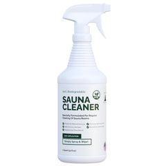 Northwood Sauna bottle front, ready-to-use cleaner for wooden saunas.