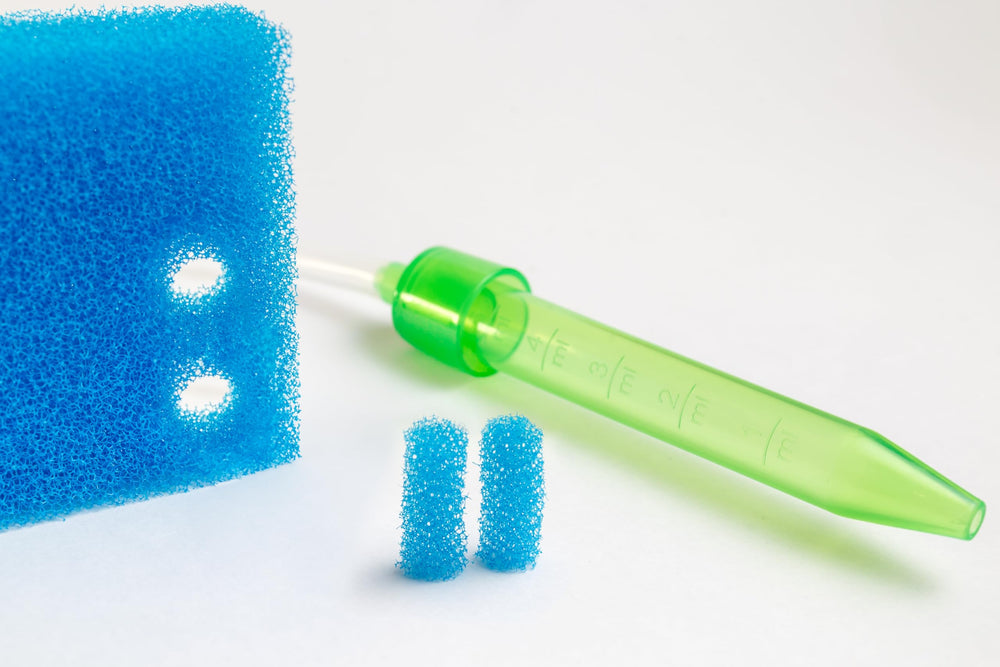Nosies aspirator shows the gentle suction dial for newborn comfort.