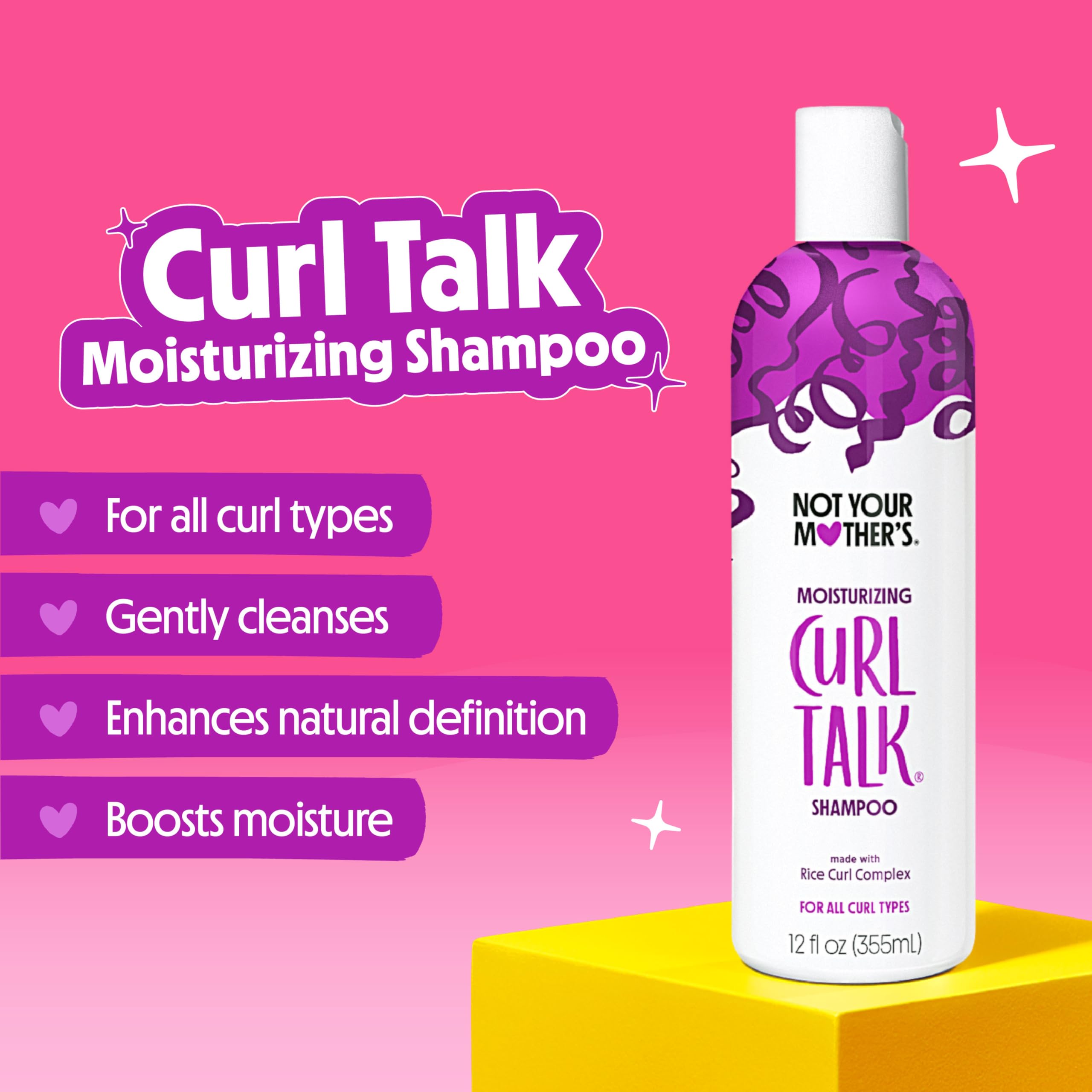 Not Your Mother's Curl Talk duo packaging closeup showing the 2-pack set