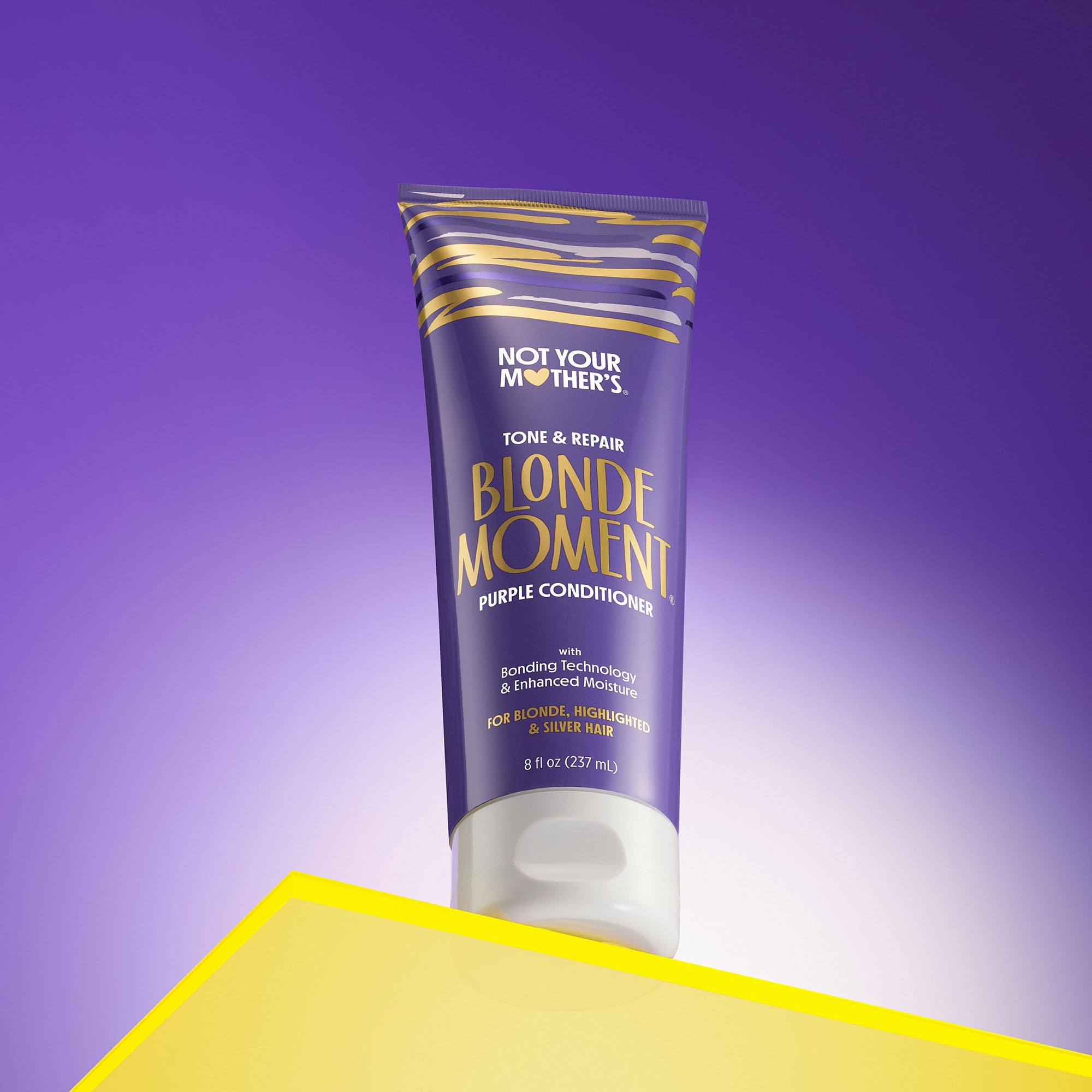 Not Your Mother's Blonde Moment bottle with pump optimized for easy application.