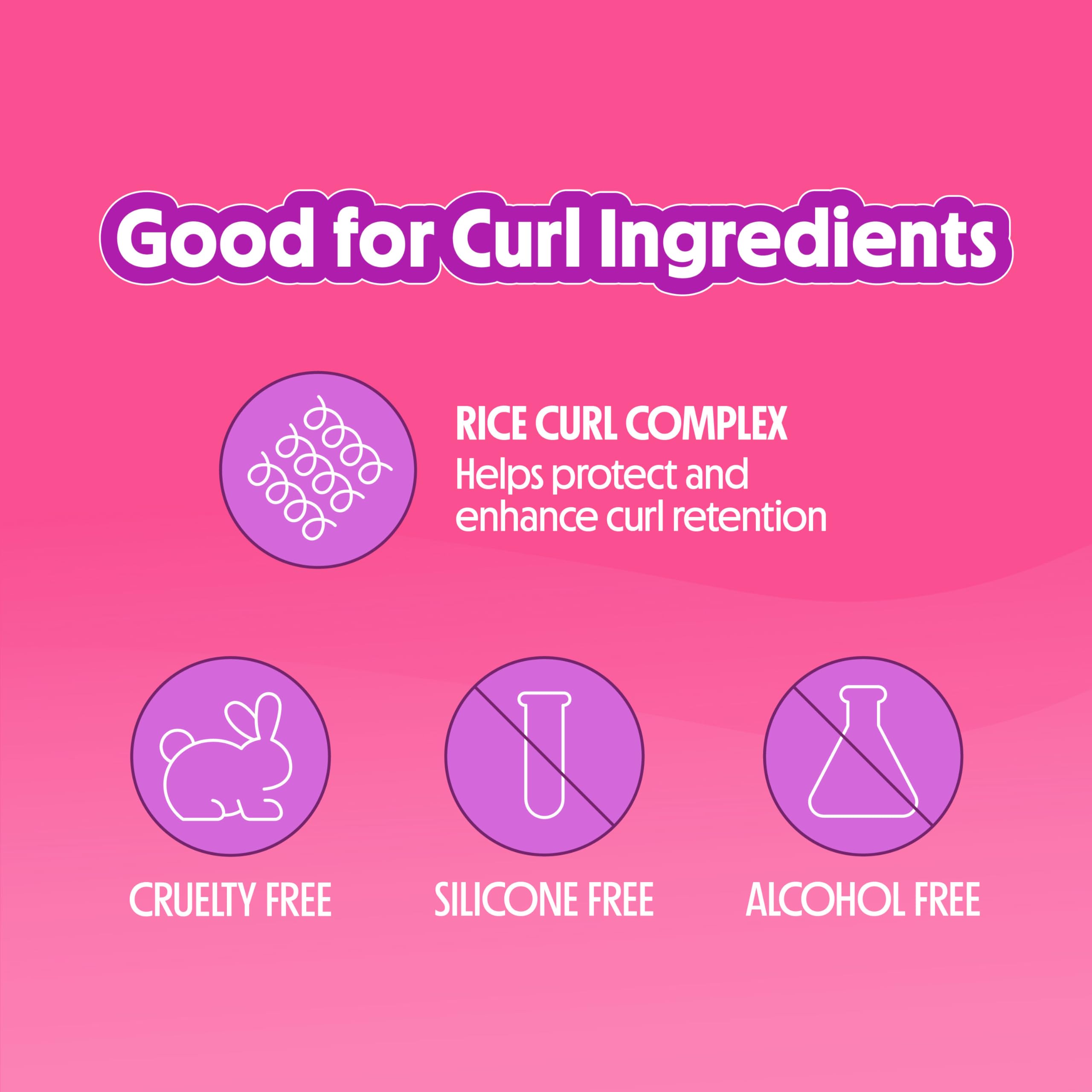 Not Your Mother's Curl Talk Shampoo texture in hands during lather demonstration