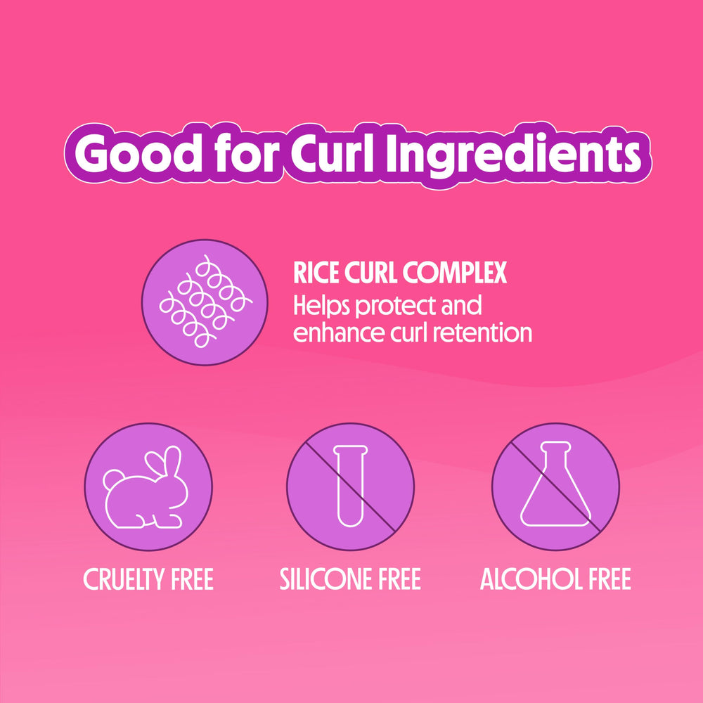Not Your Mother's Curl Talk Shampoo texture in hands during lather demonstration