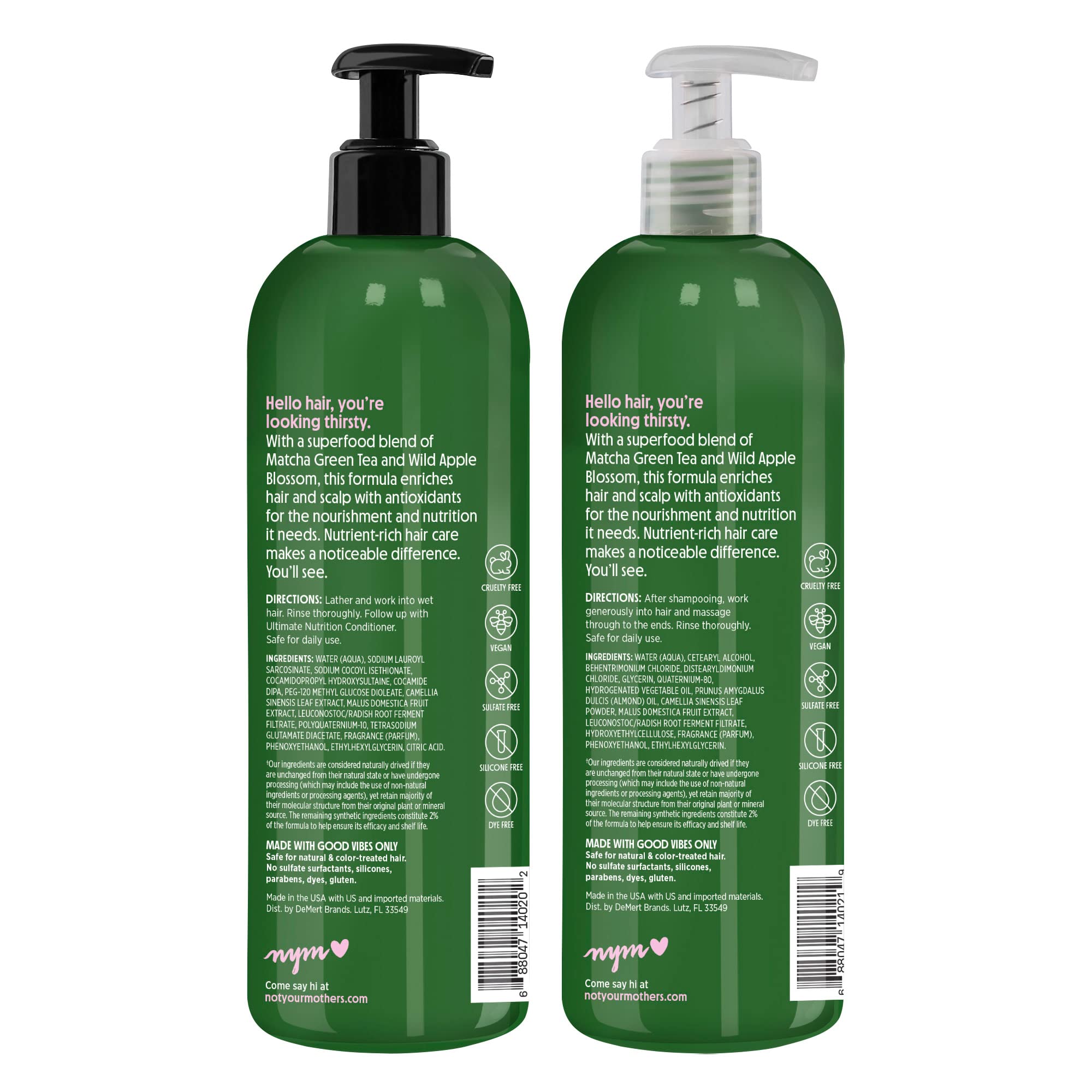 Not Your Mother's Naturals color-treated hair safe formula icon.