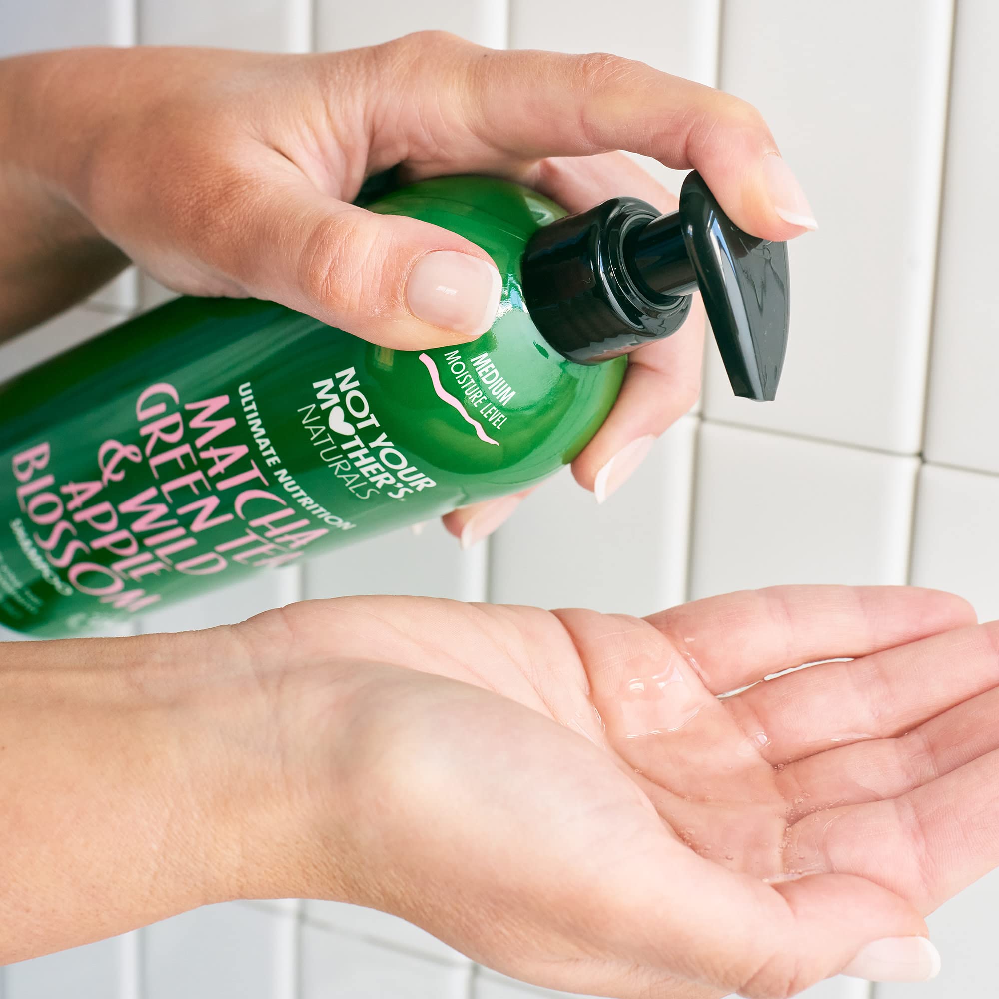 Not Your Mother's Naturals Nourish duo on sink ready for daily routines.