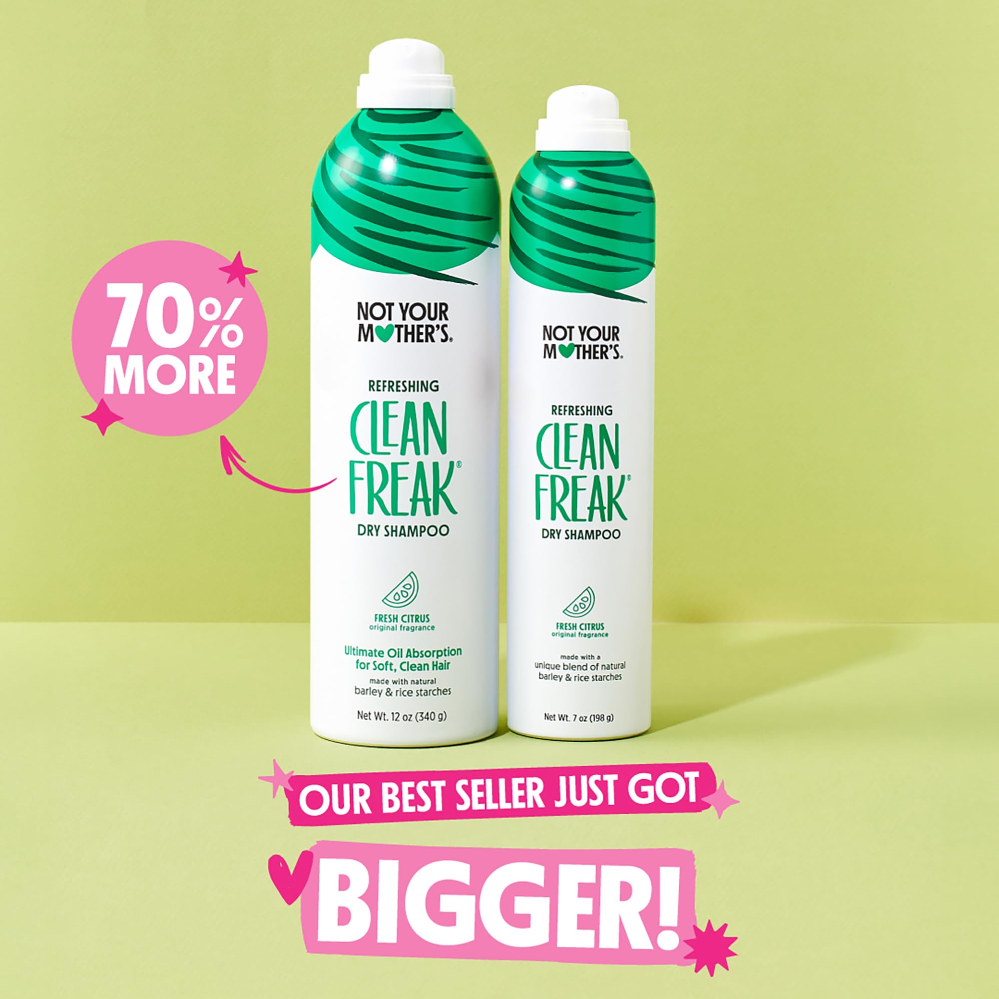 Not Your Mother's Value Pack Fresh Citrus fragrance keeps hair smelling fresh between washes.