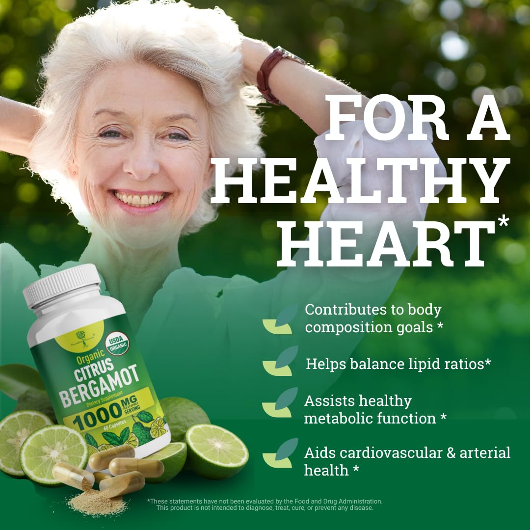 Nourishing Nutrients bergamot patented-extraction label highlights potency