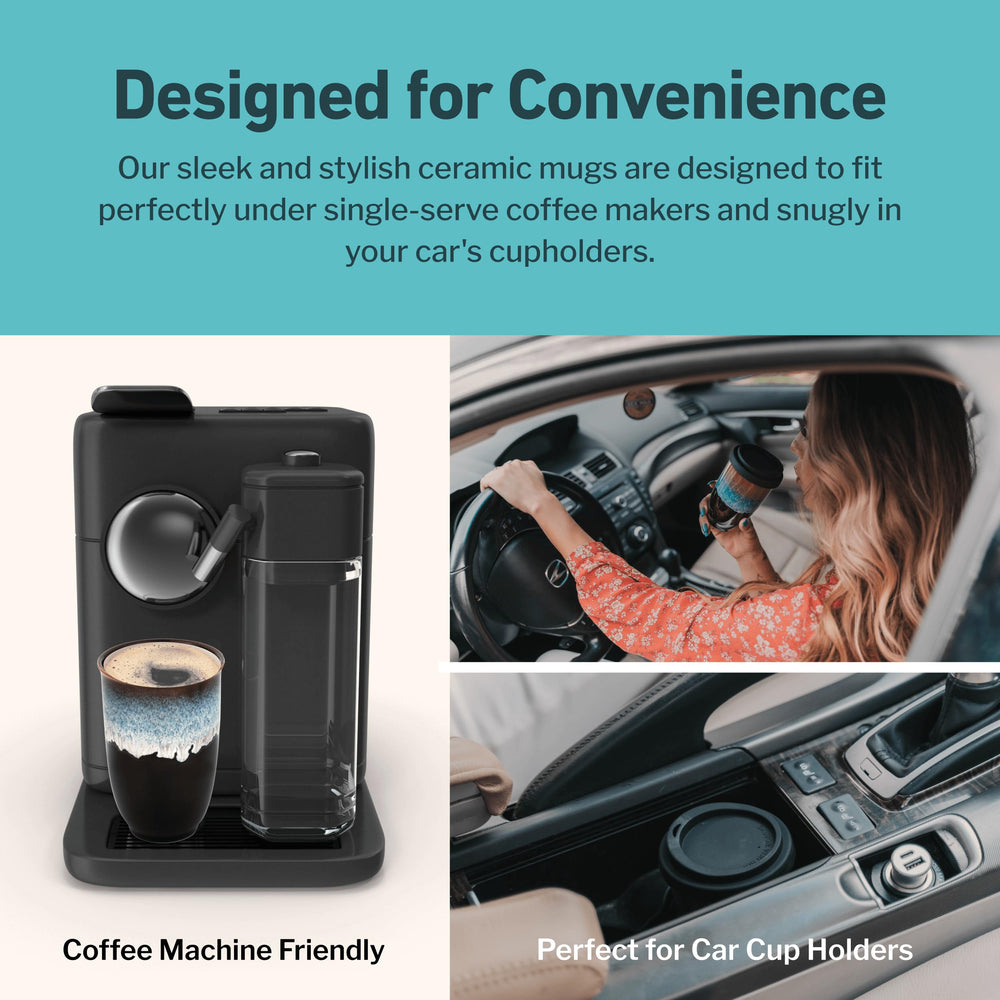 Nova Ceramics eco-friendly travel mug emphasizes reusable lifestyle