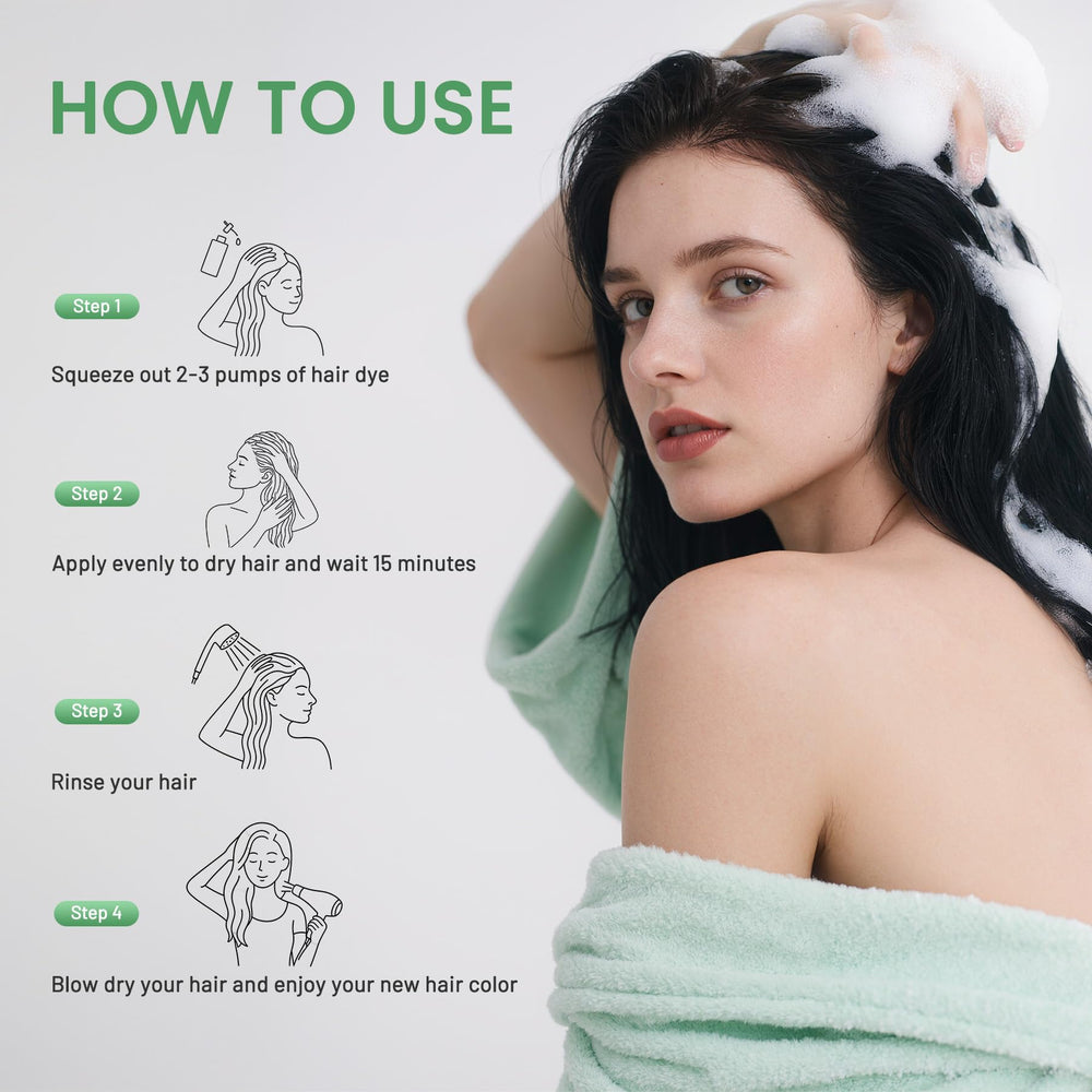 Nova DYE all-hair-types outcome shows versatile color depth.