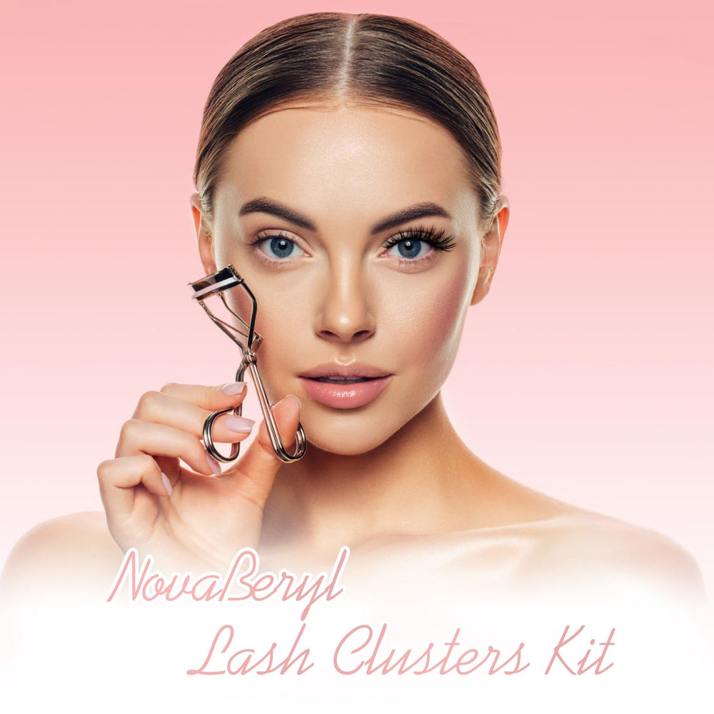 NovaBeryl travel-friendly kit includes tweezers for precise placement.