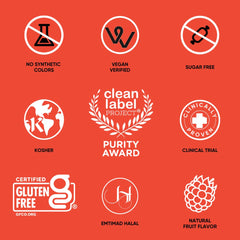 NovaFerrum Wow certification seals reinforce safe, inclusive dietary options.