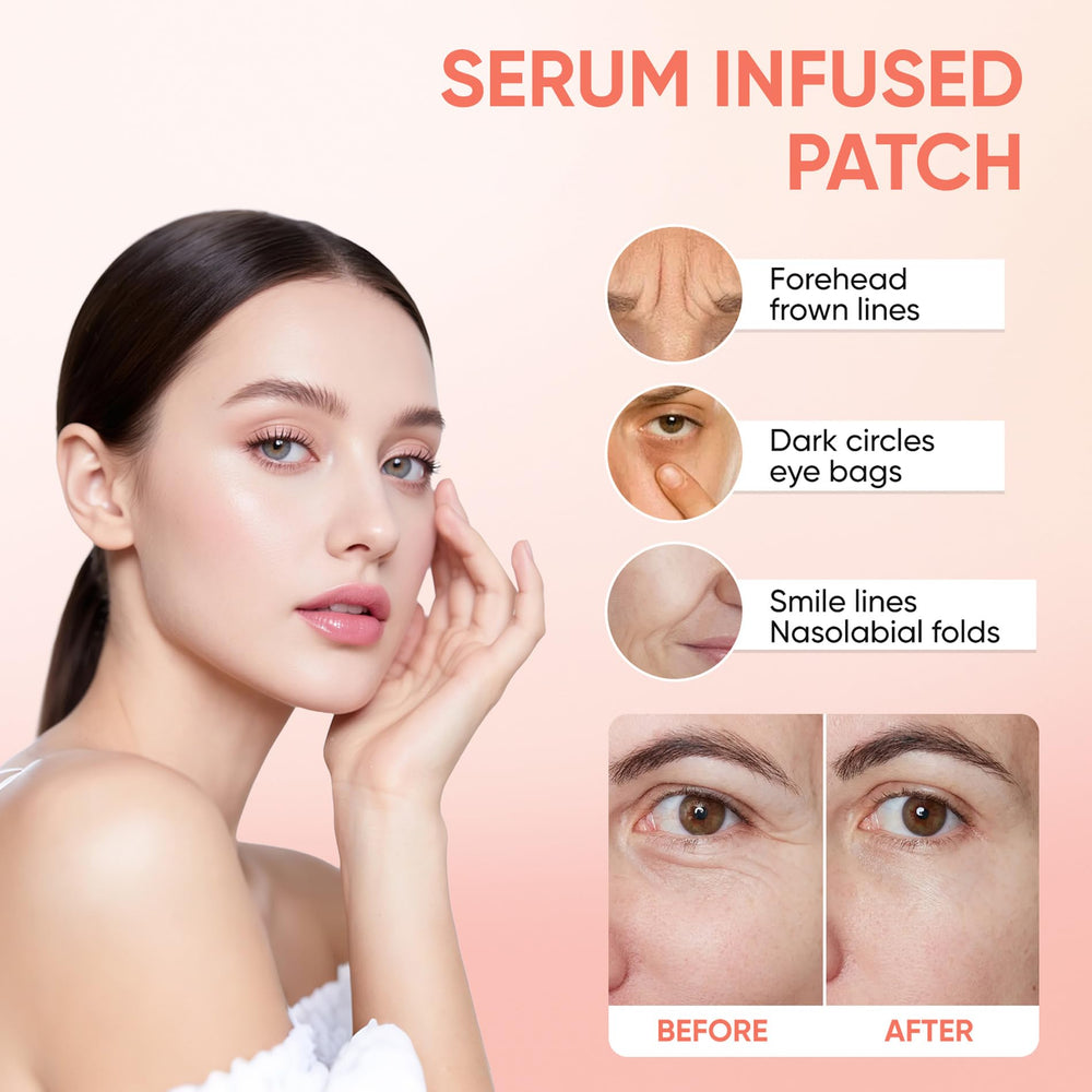 NOVALIFT Eye Patches with three core ingredients for gentle care.