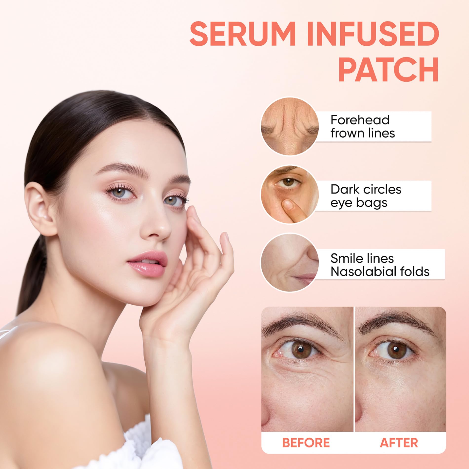 NOVALIFT Eye Patches suitable for all skin types and ages.