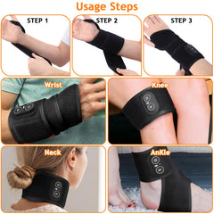 Novalume wrist heat settings control enables customized warmth for soothing comfort