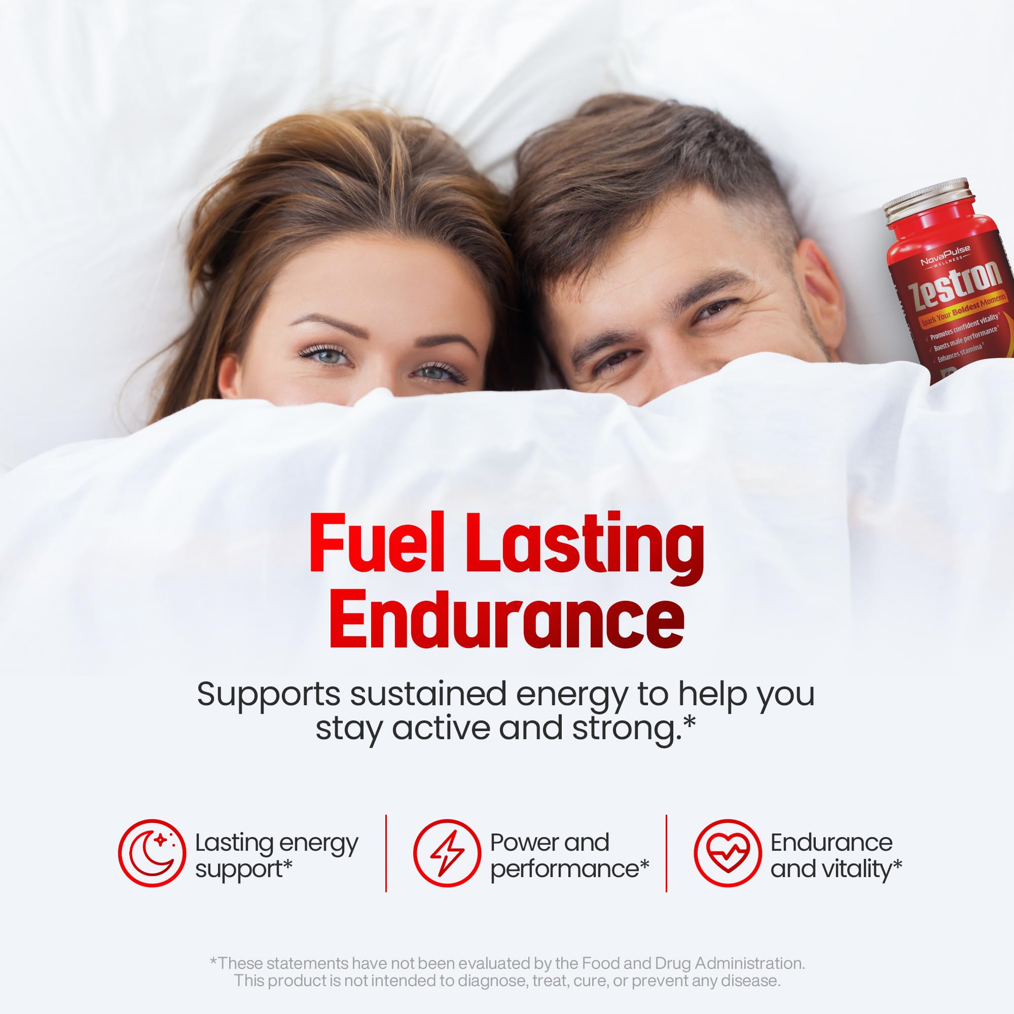 NovaPulse Wellness label indicating USA-made, quality-tested supplement
