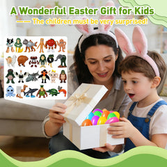 NOVASPORT small brainrot figures visible inside eggs for easy gifting