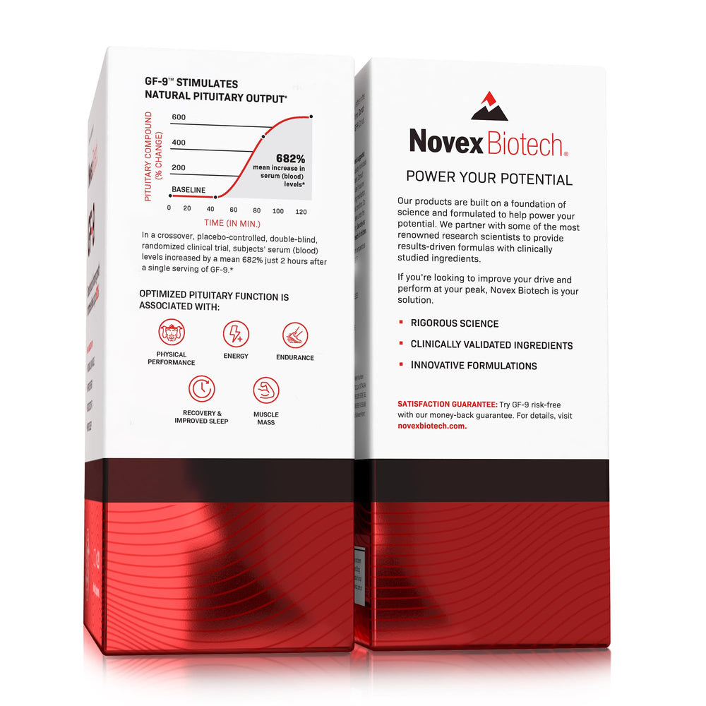 GF-9 capsules highlight 120-count supply for convenient dosing.