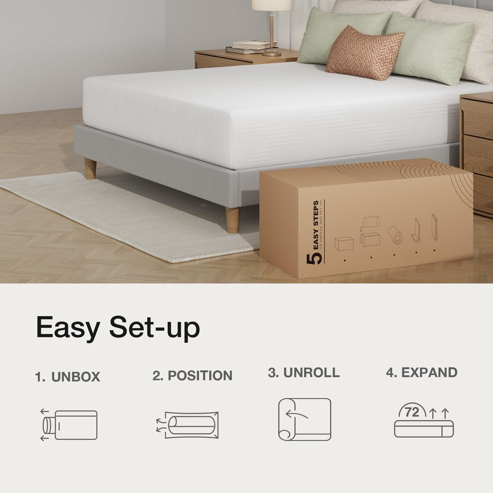 Novilla twin fits most frames including floor placement options