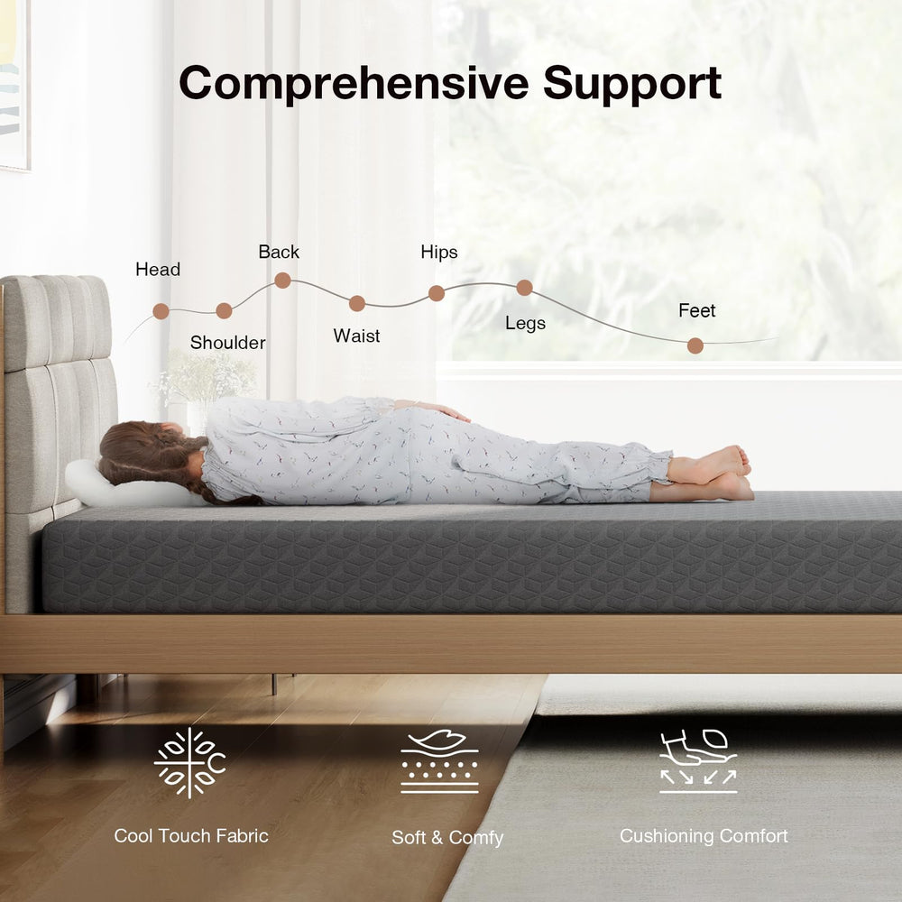Novilla twin kids mattress ships in a box for easy setup