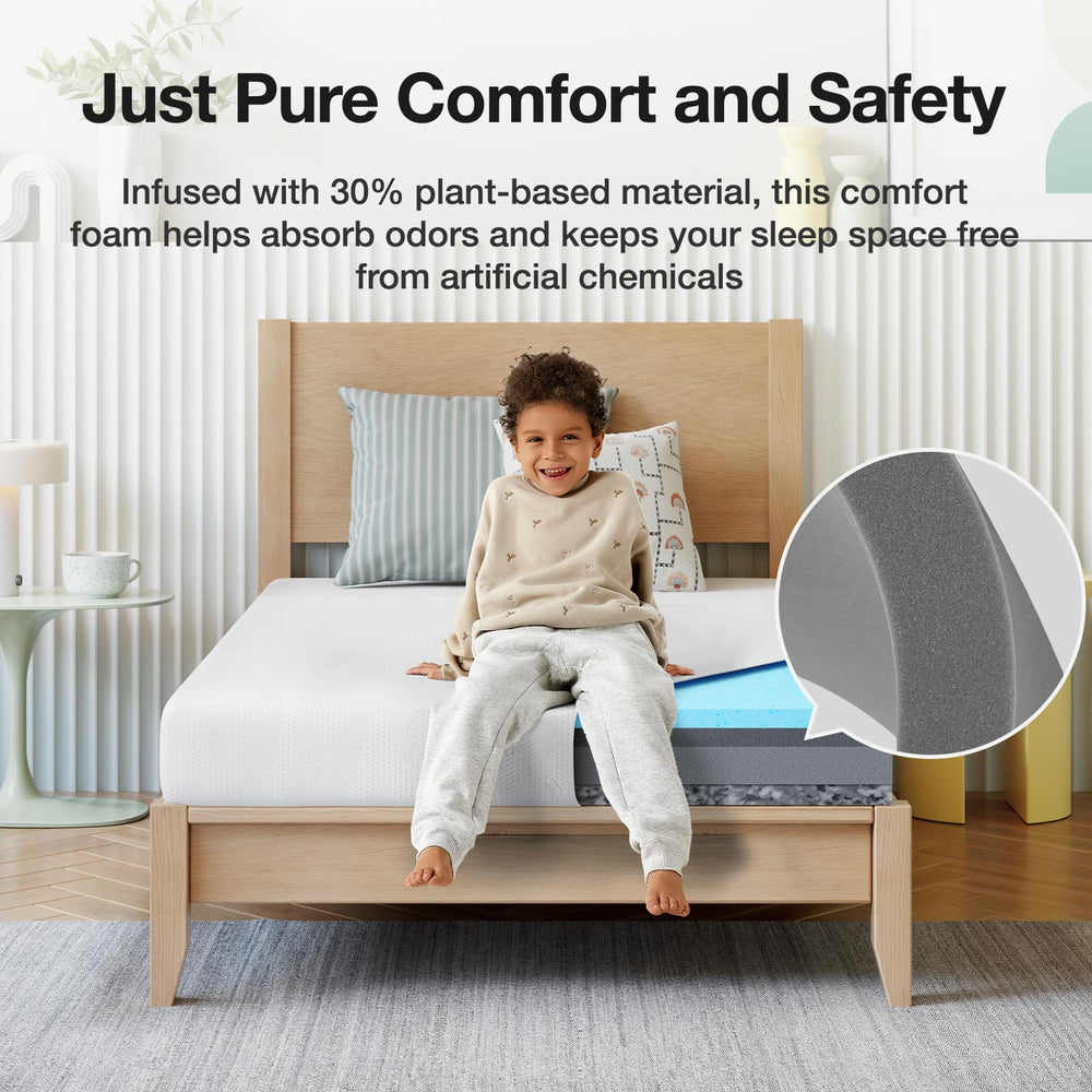 Novilla mattress includes 10-year protection for long-term use.