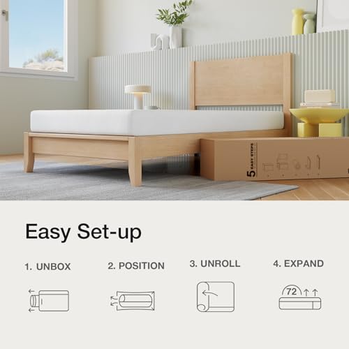 Novilla requires 72 hours to air out and regain full loft after unboxing.
