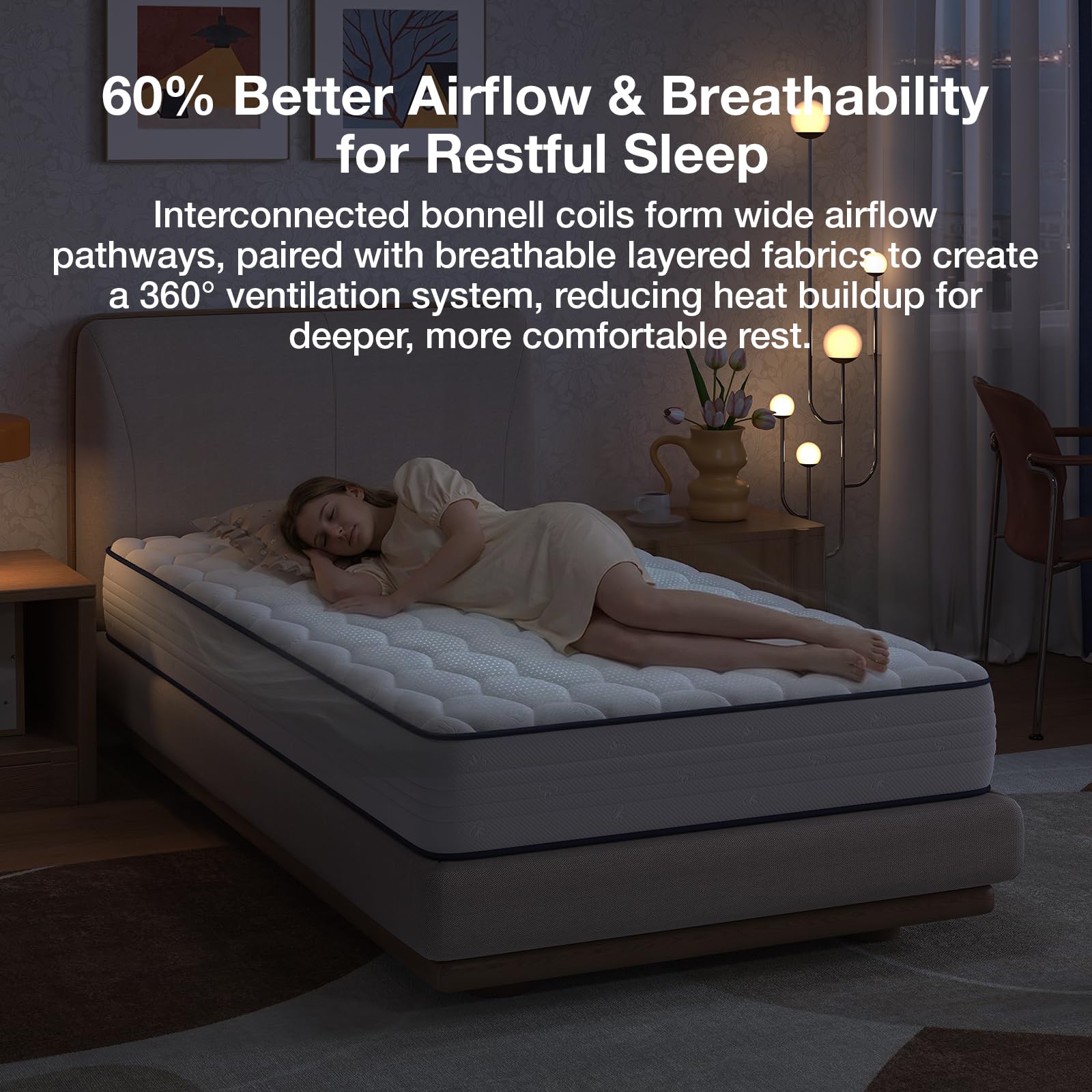 Novilla open-coil airflow supports humidity and comfort