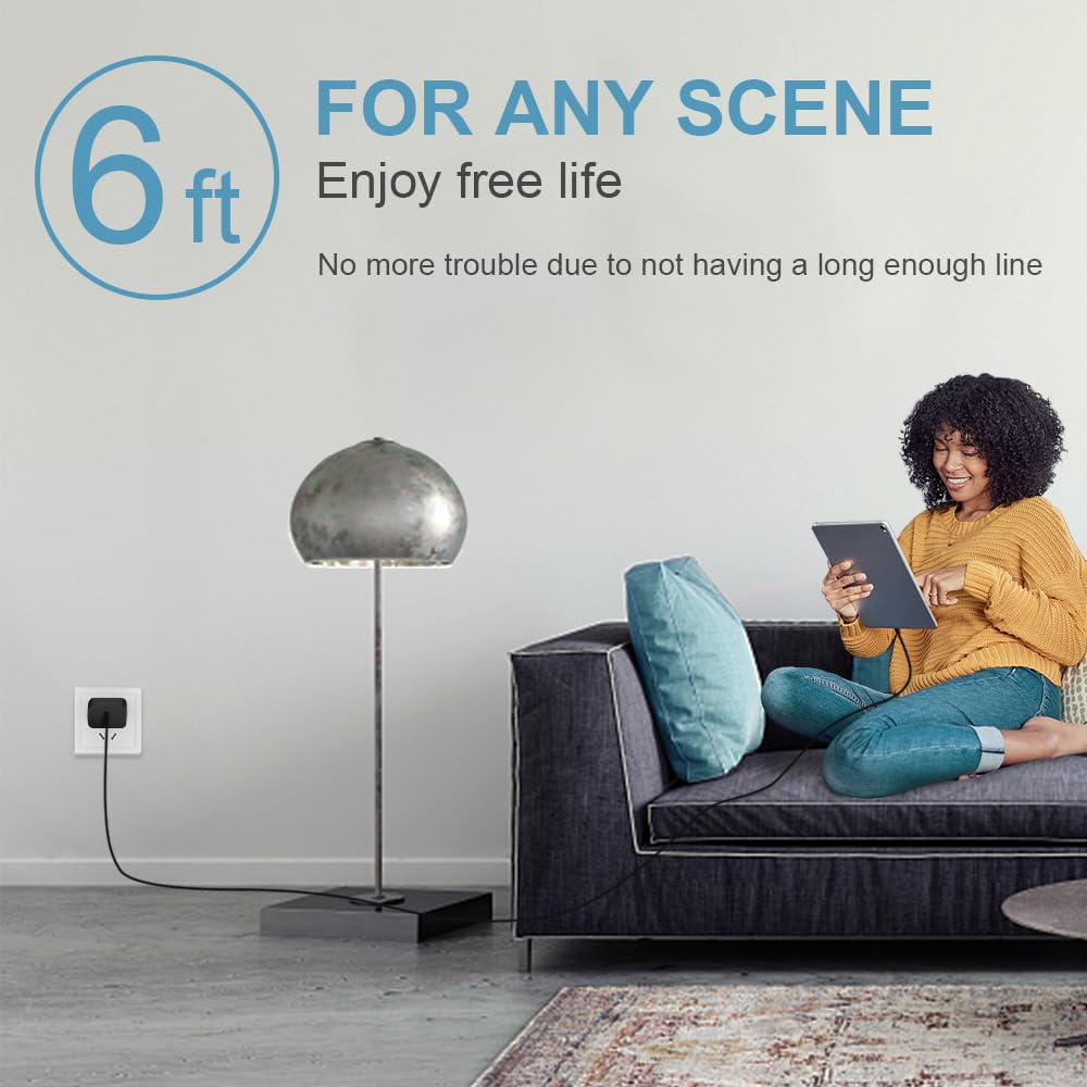 Novobit bundle includes two cables and two wall chargers for home or travel