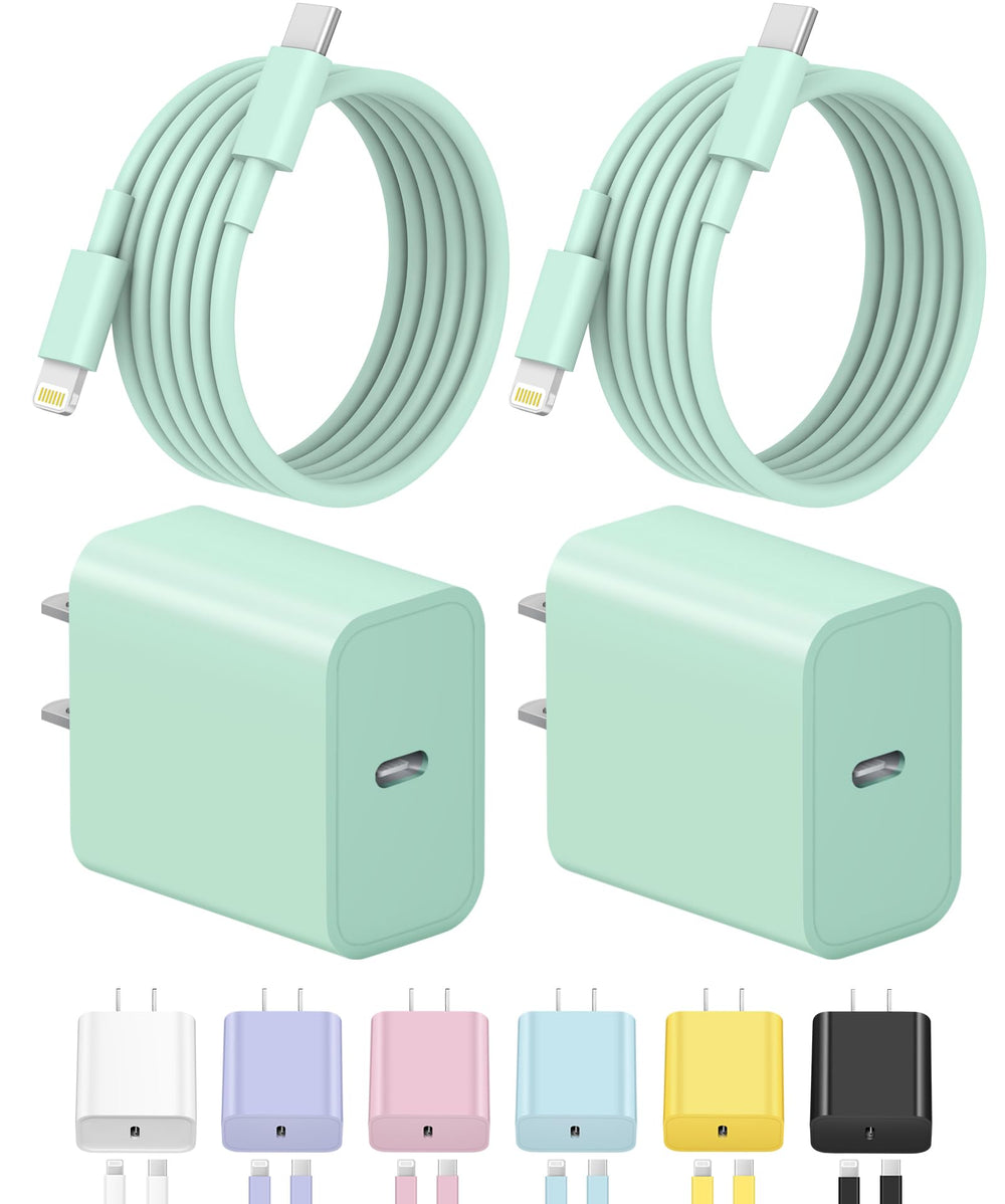 Novobit 20W USB-C fast charger for iPhone and iPad with folding plug