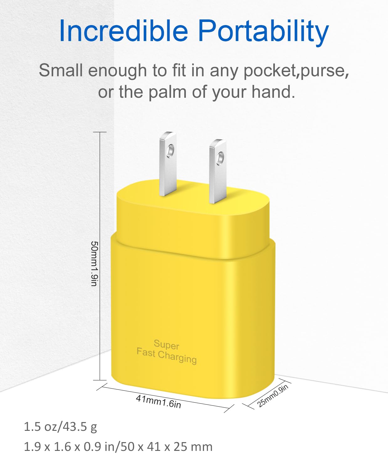 Novobit kit includes two 25W chargers and two 6.5-foot cables