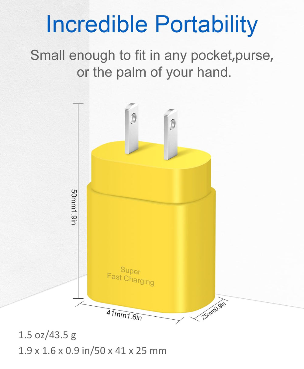 Novobit kit includes two 25W chargers and two 6.5-foot cables